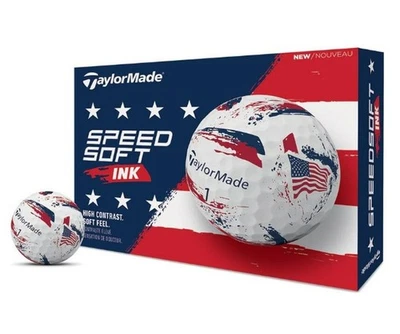 Pelotas de golf Taylor Made SpeedSoft Ink (EE. UU., 12 paquetes) 1dz 2025 NUEVAS Foto 1 de 2