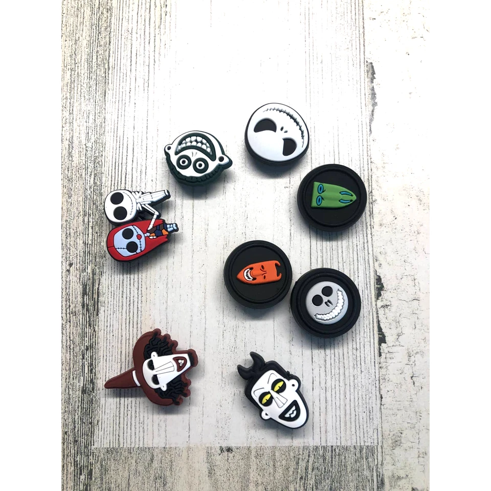 8 Piezas Jack Skellington Pesadilla Antes De Navidad Jibbitz para Crocs Nuevo  Foto 1 de 1