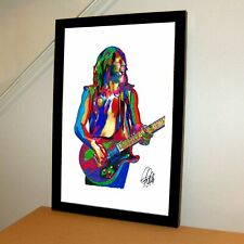 Affiche musicale imprimée pour guitare rock Pat Travers art mural 11x17