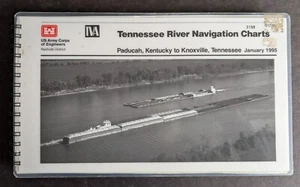 1995 TVA Tennessee River Navigation Charts ~ Paducah, KY to Knoxville, TN VG - Picture 1 of 2