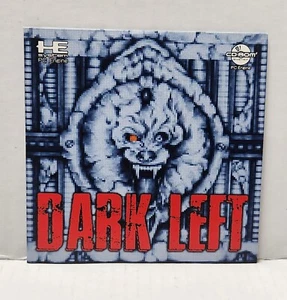 PCE Works 1993 Game DARK LEFT.  PC Engine CD. - Picture 1 of 3