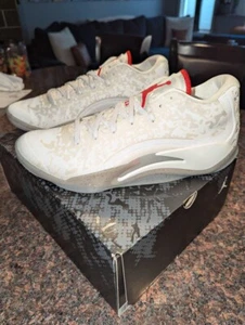 Nike Air Jordan Zion 3 Fresh Paint White Varsity Red Grey DR0675-106 Herren Größe 12 - Bild 1 von 12