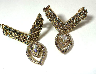 Clip de zapato vintage estrás MUSI en ángulo para tacones? Foto 1 de 4