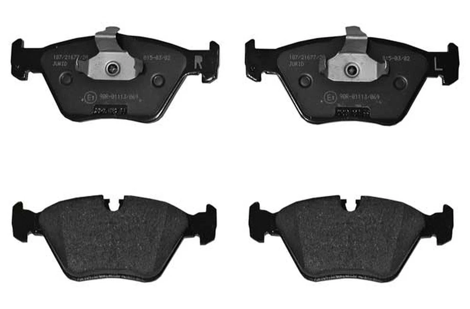 Juego de pastillas de freno delanteras JURID para BMW 1997-2000 528i/ 2001 2002 2003 525i E39 Foto 1 de 1