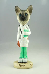 ENFERMERA GATO SIAMÉS - VER RAZAS Y CUERPOS INTERCAMBIABLES @ TIENDA EBAY - Imagen 1 de 9
