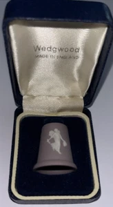 WEDGWOOD LILAC THIMBLE DANCING HOURS BOXED - Picture 1 of 2