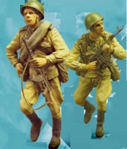 Kit Modelo Figura Resina 1/35 Soldados Infantería Soviética Rusos Guerra Fría Sin Pintar - Imagen 1 de 2