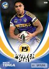 2013 Parramatta Eels Nrl Card Willie Tonga Power Play