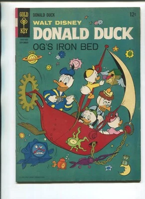 DONALD DUCK 109 FINE V1 GOLD KEY COMICS 1966! OG'S IRON BED!!!!!!!!!!!!!!!!!!!!! - Image 1 of 2