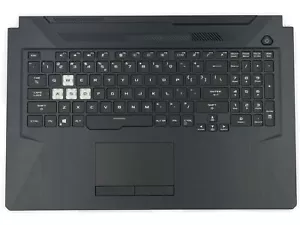 FOR Asus 90NR03P1-R31UI0 Palmrest Keyboard LED RGB US-International - Picture 1 of 2