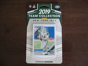2019 DONRUSS NEW YORK JETS FACTORY SEALED TEAM COLLECTION 10 CARDS - Picture 1 of 2