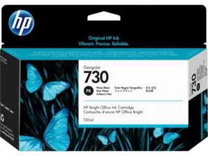 HP 730 130 ml Cartuccia di inchiostro DesignJet nero fotografico, P2V67A - Foto 1 di 3
