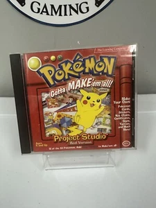 Pokemon Project Studio Red Version Gotta Make 'em All -Nintendo CD-ROM w/ manual - Picture 1 of 4