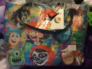 SALE Disney Parks HARVEYS PIXAR Painted Streamline Seatbelt Unique Tote NWT OW + - Picture 1 of 5