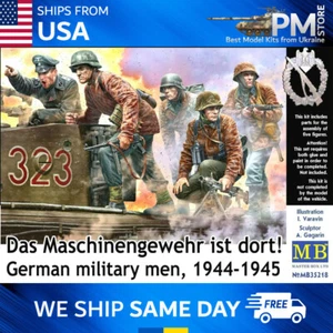 Master Box 35218 German military men 1944-1945 Das Maschinengewehr ist dort 1/35 - Picture 1 of 12