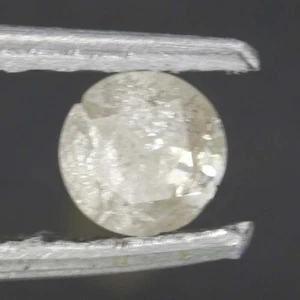 Diamante real pulido natural de 0,09 quilates elegante marrón claro diamante redondo 2,96 mm - Imagen 1 de 11
