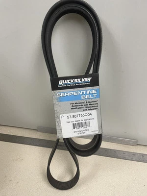 MerCruiser Quicksilver OEM # 807755 4 ,807755Q04 Serpentine belt (R964) - Image 1 of 2