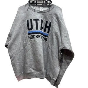 Utah Hockey Club NHL Crewneck Size 2XL Sweatshirt Gray NWT - Picture 1 of 4