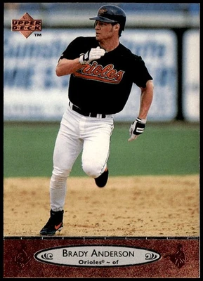 1996 Upper Deck #278 Brady Anderson - Image 1 of 2