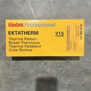 Kodak Professional Ektatherm XLS Three Color Ribbon Xtralife Media Cat 807 6135 - Afbeelding 1 van 9