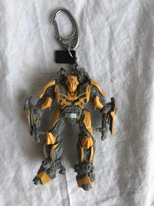 2007 Transformers Movie BumbleBee Figure Hasbro Keychain Backpack Clip 3.5“ - Picture 1 of 2