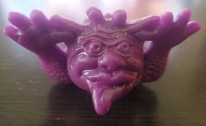 Mini Boglins The Rude Dudes Stroll Purple "Never Gets Picked" Ideal 1991 Vintage - Picture 1 of 6
