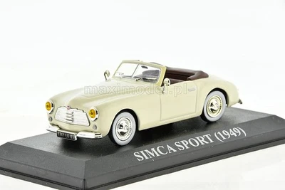 SIMCA SPORT 1949 1/43 Altaya - Image 1 of 4