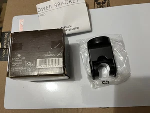 ADJUSTABLE HAND SHOWER BRACKET - MATTE BLACK Mirabelle / Signature Hardware - Picture 1 of 3