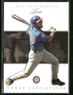 2005 Flair Nomar Garciaparra #7 Chicago Cubs - Image 1 of 2
