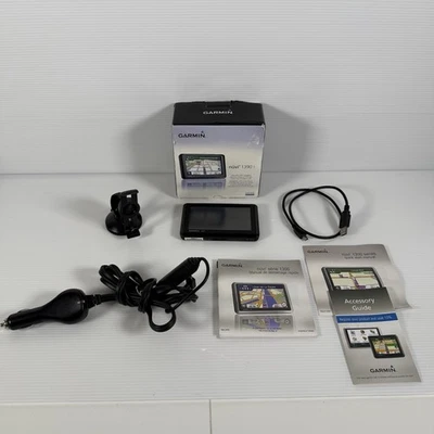 Garmin Nuvi 1390T GPS Navigator 4.3" and all Accessories - Image 1 of 4