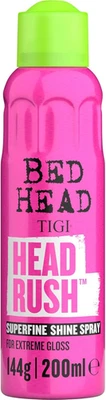 BRANDED Bed Head by TIGI - Headrush Shine Hair Spray - For Smooth Shiny Hair - 200 ml
