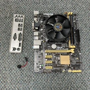 ASUS H81M-PLUS Intel I5 4460 Quad Core 8GB MicroATX Płyta główna Pakiet - Zdjęcie 1 z 6