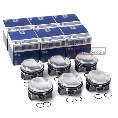 Engine Pistons & Rings Set Forged For BMW M2 M3 M4 G80 G81 G82 G87 S58B30 3.0T - Image 1 of 4
