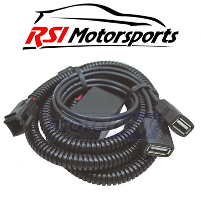 RSI Racing Dual USB Power Cable for 2011-2015 Ski-Doo Summit X E-TEC 800R fp - Image 1 of 4