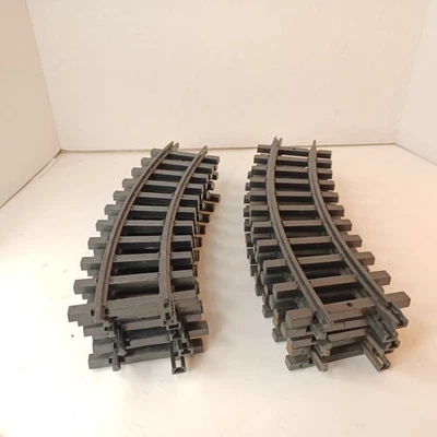 New Bright G Scale Replacement Train Track Curved 1986 Lot Of 10  - Image 1 of 2