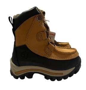 Timberland Chillberg Waterproof Mid Boot Wheat Nubuck Toddler Sz 4 Boy Girl Shoe - Picture 1 of 8
