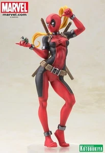 Marvel Comics ~ LADY DEADPOOL BISHOUJO STATUE ~ X-Men Kotobukiya Koto - Picture 1 of 2