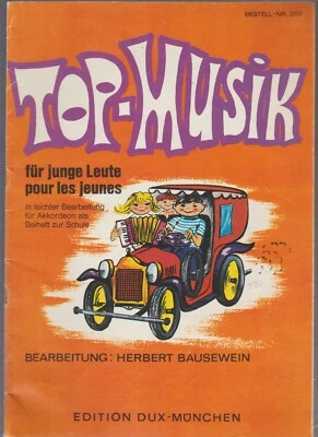 Top-Musik für junge Leute•in leicht. Bearbeitg. für Akkordeon Beiheft zur Schule - Bild 1 von 2