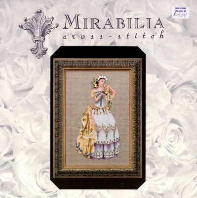 The Blossom Harvest Mirabilia Cross Stitch Pattern MD60 Nora Corbett NEW - Image 1 of 2