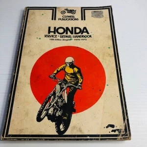 Clymer Pub Honda Motorcycle Service Repair Handbook 100-250cc Singles 1970-1972 - Picture 1 of 9