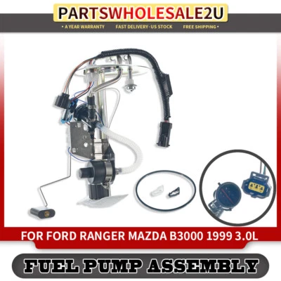 Conjunto de bomba de combustível elétrica para Mazda B3000 Ford Ranger 1999 V6 3.0L gasolina flexível - Imagem 1 de 4