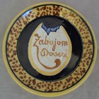 PIATTINO CERAMICA PUBBLICITARIA ZABAIONE DOVESI FARINA FAENZA FUTURISTA RARO