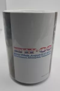 ELVIS WEEK 2003 COFFEE MUG Collectible Graceland Memphis Souvenir Presley - Picture 1 of 4