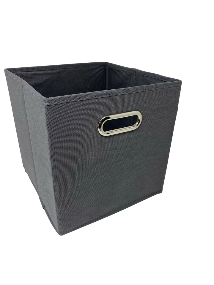 ​ 6 piezas Contenedores de almacenamiento de tela Caja de almacenamiento Organizador Cubo Cesta Contenedor 10" Foto 1 de 4