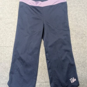 Nike vintage capri 3/4 Mesh, Gym, Yoga, Athletic, Sports Pants - Girls Youth XL - Picture 1 of 18