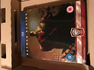 BATMAN BEGINS Limited Edition Steelbook 90th Anniversary - Brand New - Picture 1 of 1