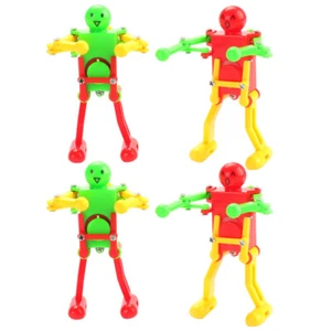 4pcs Wind Up Robots Wind Up Toys for Adults Windup Toys Kids Robot Toys - Picture 1 of 12