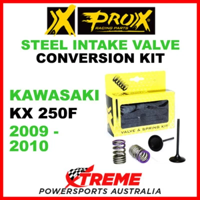 ProX Kawasaki KX250F KXF250 2009-2010 Steel Intake Valve & Spring Upgrade Kit - Image 1 of 2