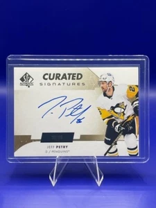 2022-23 SP Authentic - SP Curated Signatures #SPC-PE Jeff Petry /199 - Picture 1 of 2