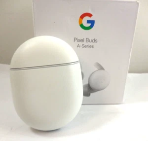 Google Pixel Buds A-Series Wireless Earbuds Charging Case - Clearly White - Photo 1 sur 4